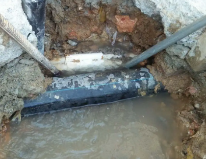 平顶山湛河测漏水之水管漏水